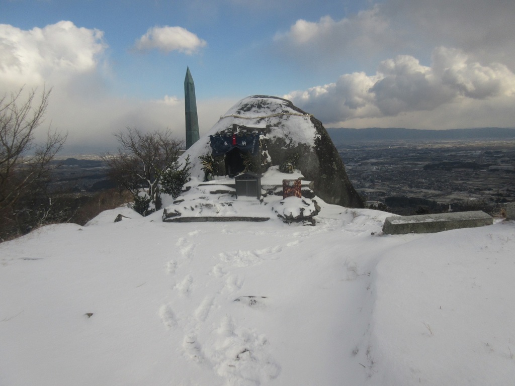 佐賀県基山町の積雪　②