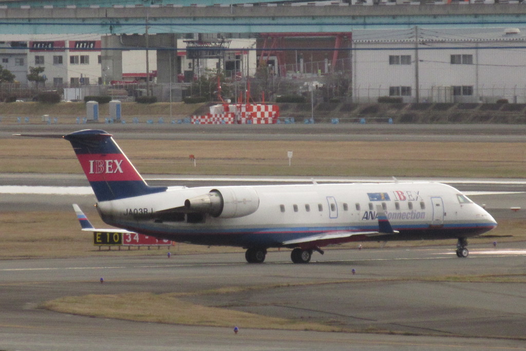 IBEX　一機残ったCRJ200