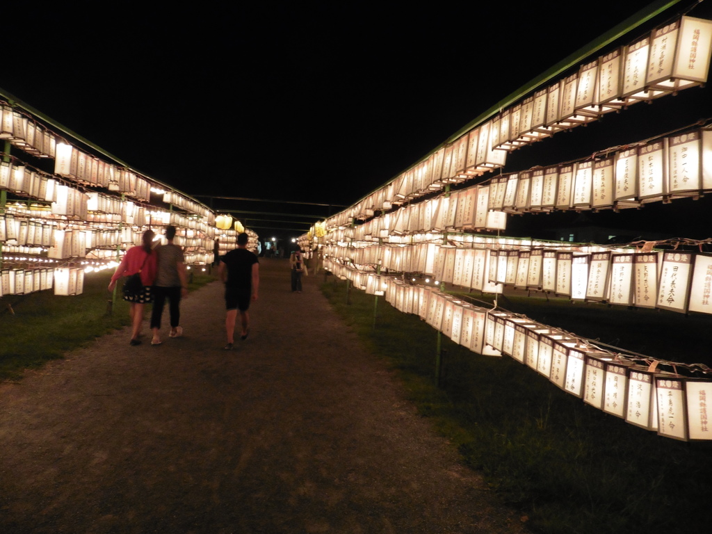 護国神社みたな祭り②