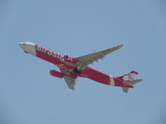 エアアジアX　A330離陸