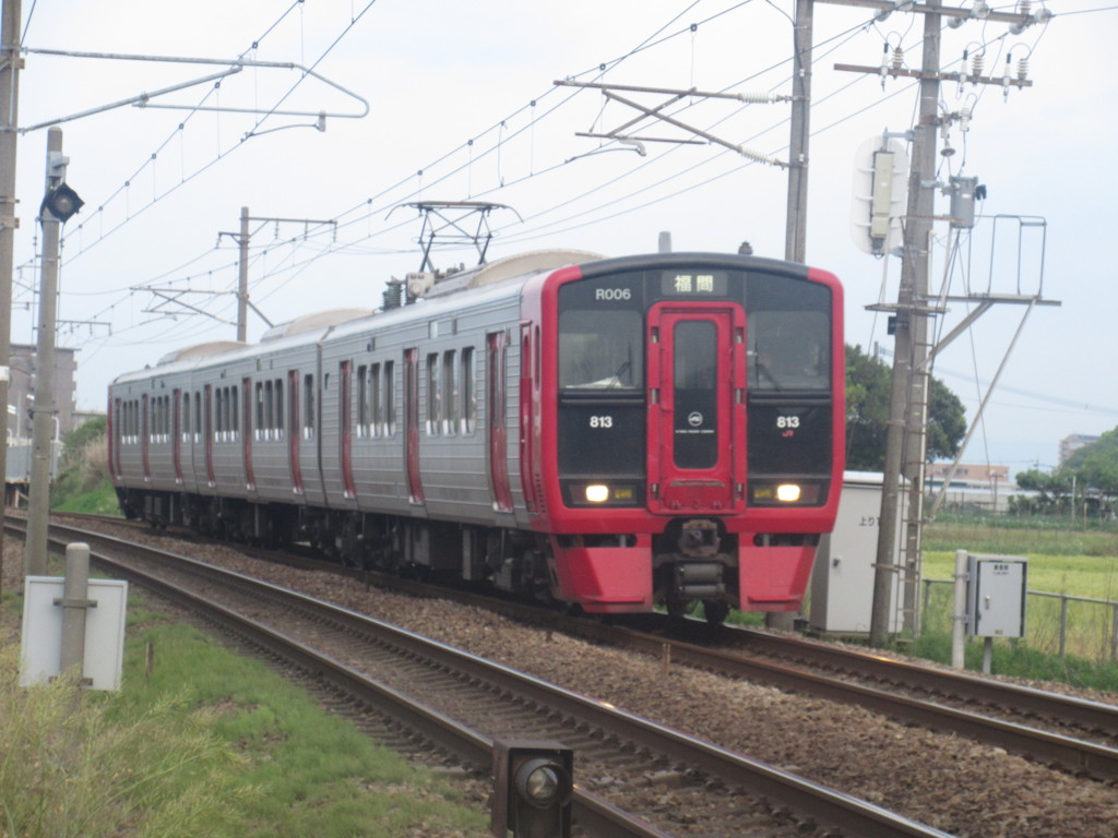 田園風景と列車①