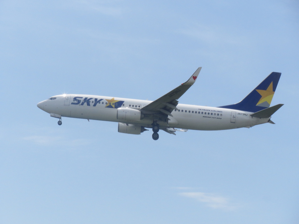 福岡空港へのランディング　①