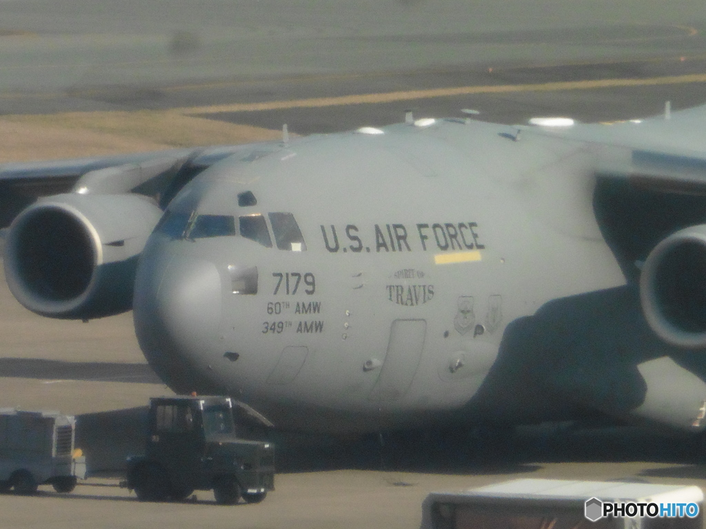 アメリカ空軍　C-17　07-7179④