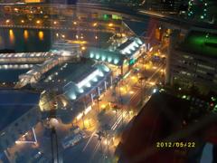博多ポートタワーからの夜景①