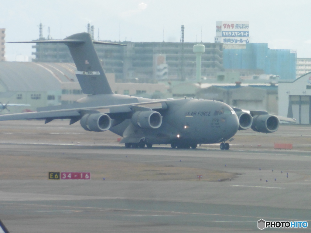 アメリカ空軍　C-17　07-7179②