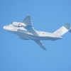 航空自衛隊　C-2　福岡空港離陸