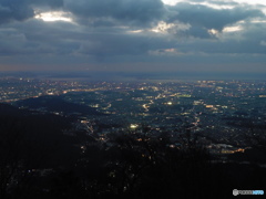 山頂からの夜景③