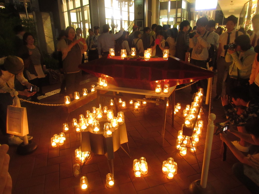 梅田のキャンドルナイト①