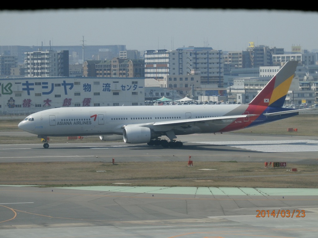 アシアナ航空777-200