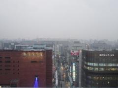 雨の日の博多駅付近にて③