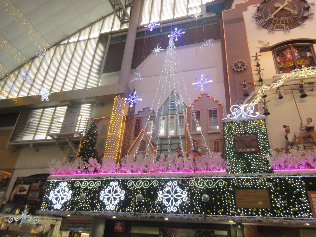 福岡市中央区天神新天町クリスマスイルミネーション②