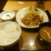 やよい軒のしょうが焼き定食