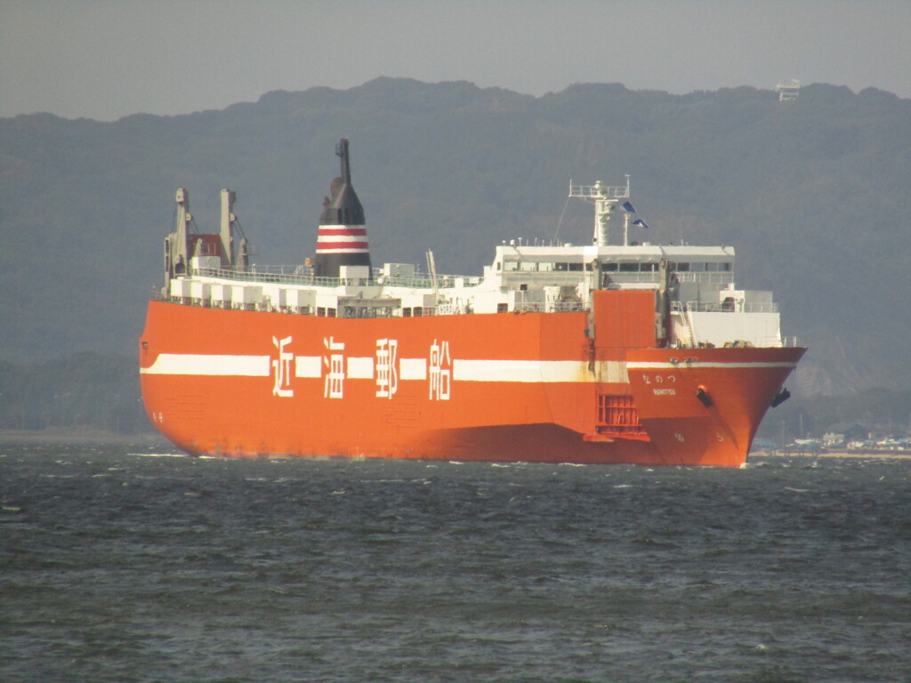 近海郵船　博多港にて