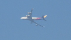 アシアナのB747を撮影