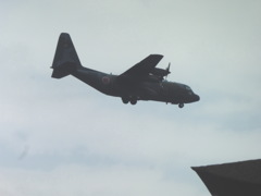C-130Hの着陸