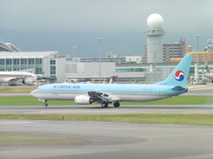KOREAN　B737離陸