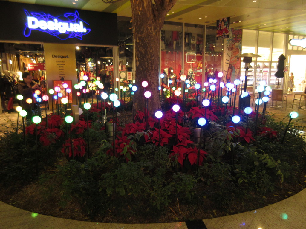 キャナルシティのイルミネーション