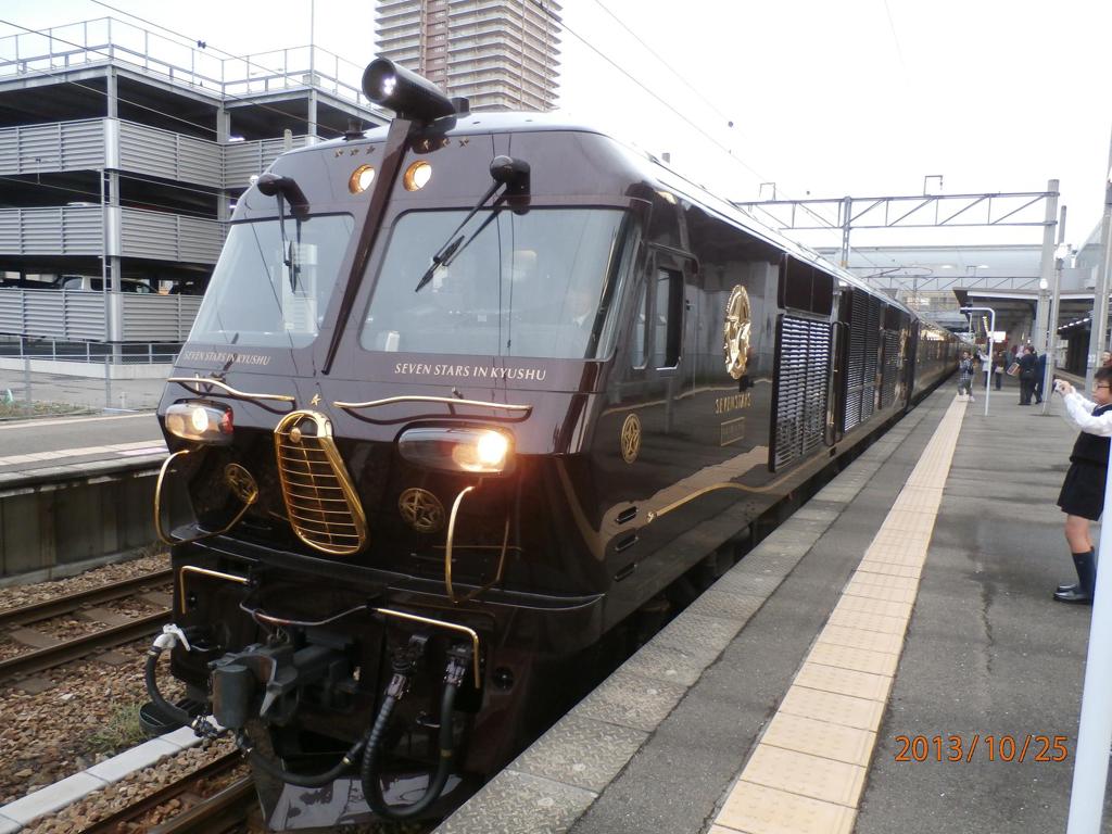 久留米駅での七つ星撮影