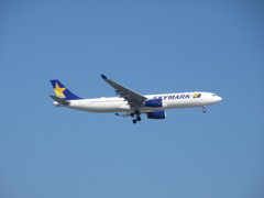 SKYMARK  A330着陸