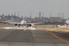 R34に向かってくる　JAL　B767 