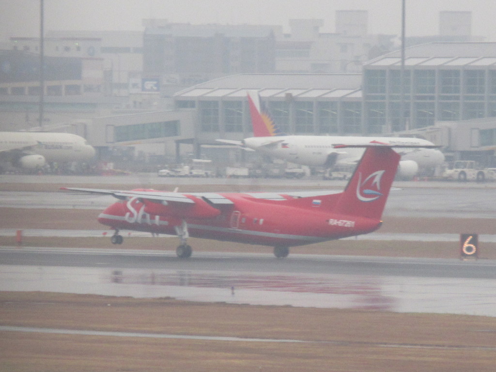 オーロラ航空離陸②