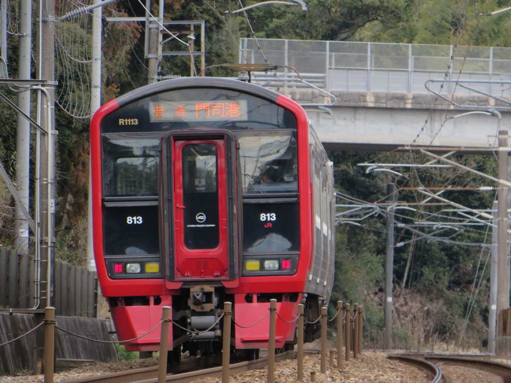 基山町付近で撮影した列車④