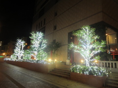 リバーレインでもクリスマスイルミネーションが③