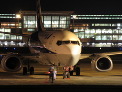 夜の空港⑥