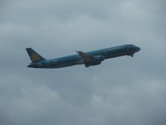 ベトナム航空の離陸