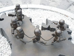 博多シティ屋上にて　②