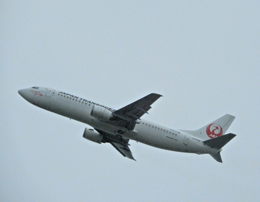 離陸　関空　③