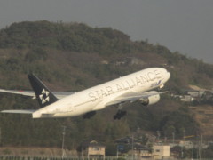 ANA　B777の離陸