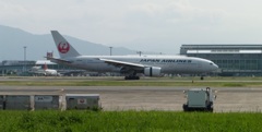 JAL  B777着陸