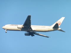 JAL　B767-300着陸