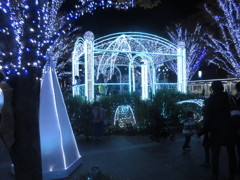 博多シティのクリスマスイルミネーション　①