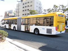 福岡市を走る連節バス①