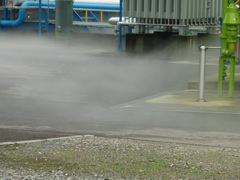 ガスタンク施設付近で見かけたもや①