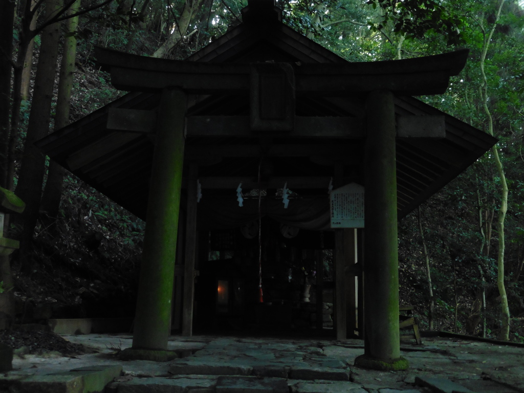 高良山奥の院②