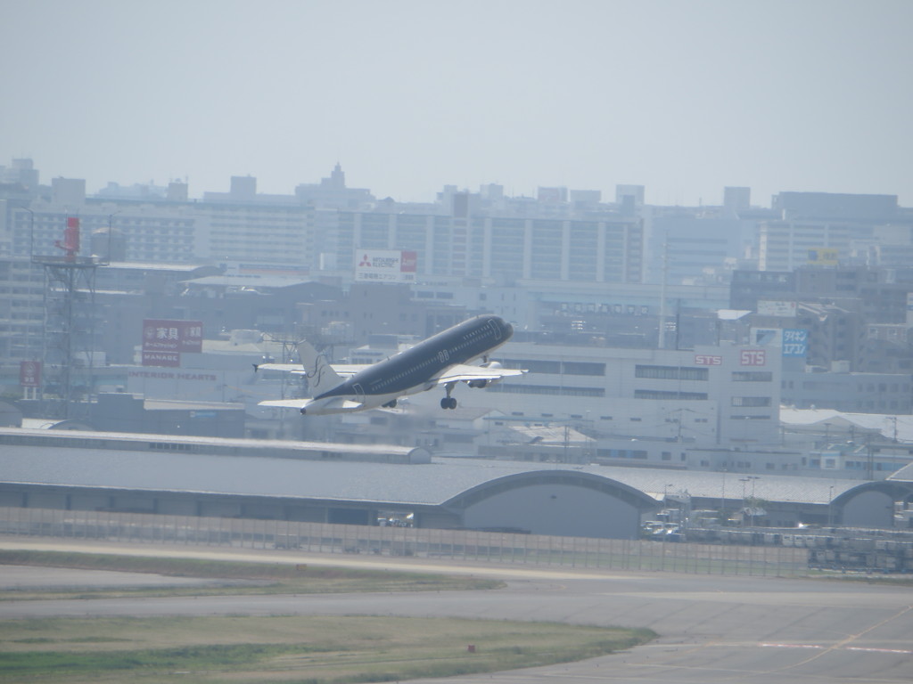 高台から眺める空港④