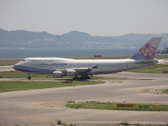 CHINA　AIRLINE　B747出発