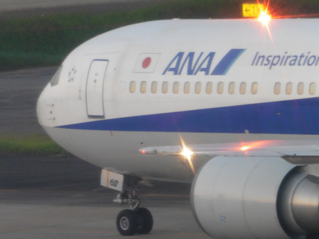 ANA  B767-300  JA611A チャーター便②
