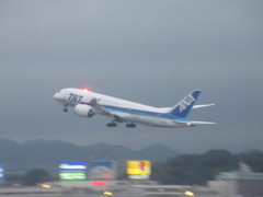 ANA  B8の離陸