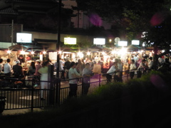 夜の中洲の屋台②