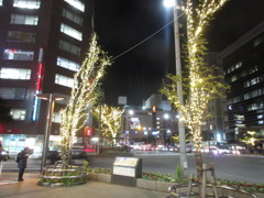 天神大通りのイルミネーション