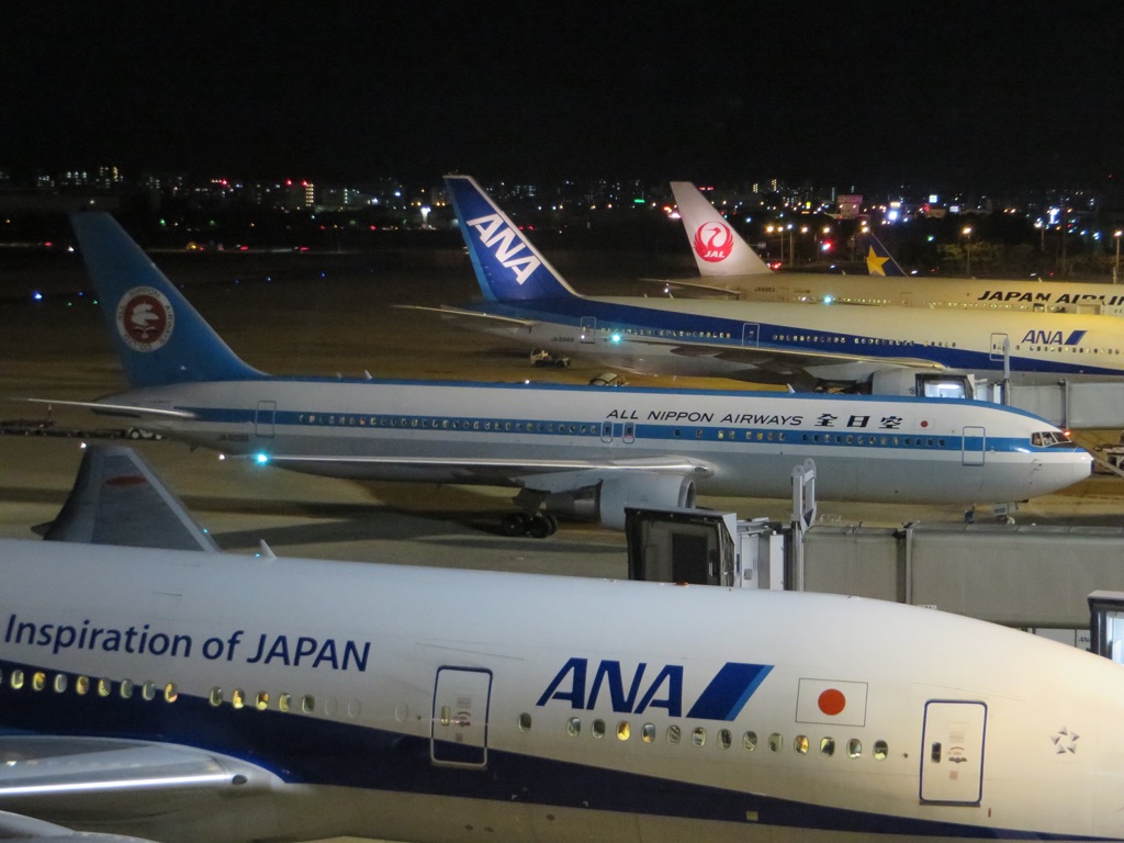 福岡空港に到着したモヒカンジェット②