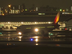 アシアナ夜の出発