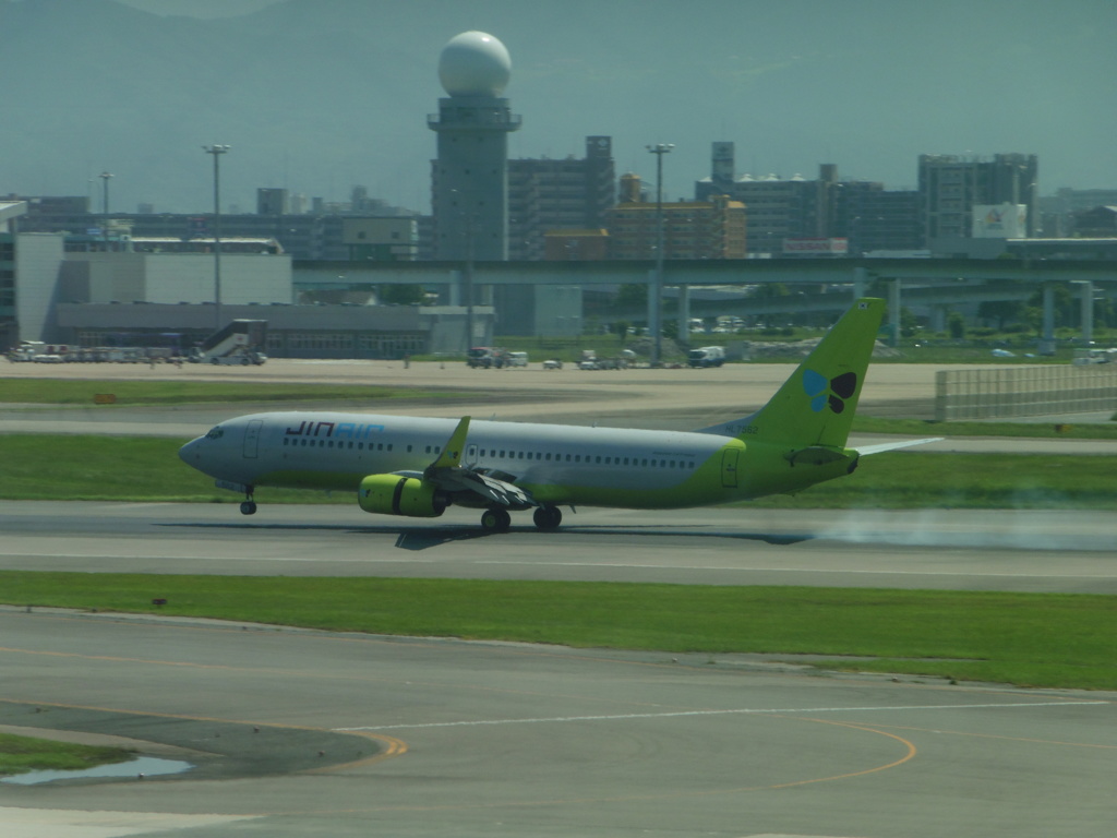 ジンエア　HL7562到着