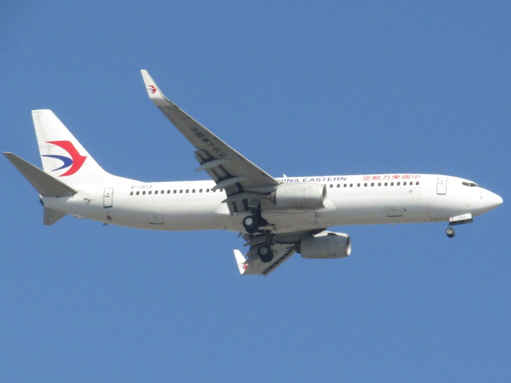 CHINA EASTERN のランディング