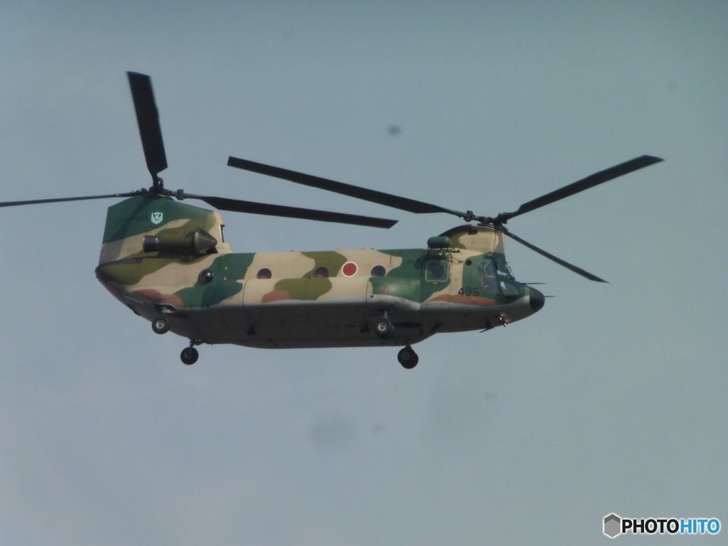 CH-47Jの離陸