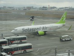 福岡へダイバートしたソラシド①